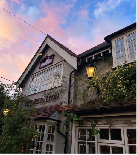 Red Lion Pub at Coleshill Buckinghamshire